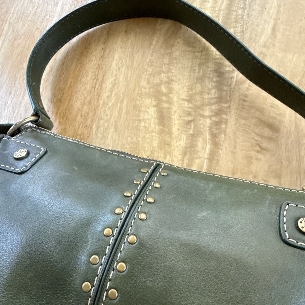 Michael Kors Astor Green Shoulder Bag original - Picture 7 of 16
